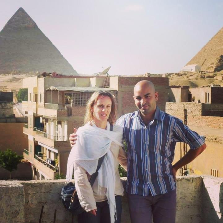 Abo Stait - Pyramid View Homestay Kafret el-Gabal Extérieur photo